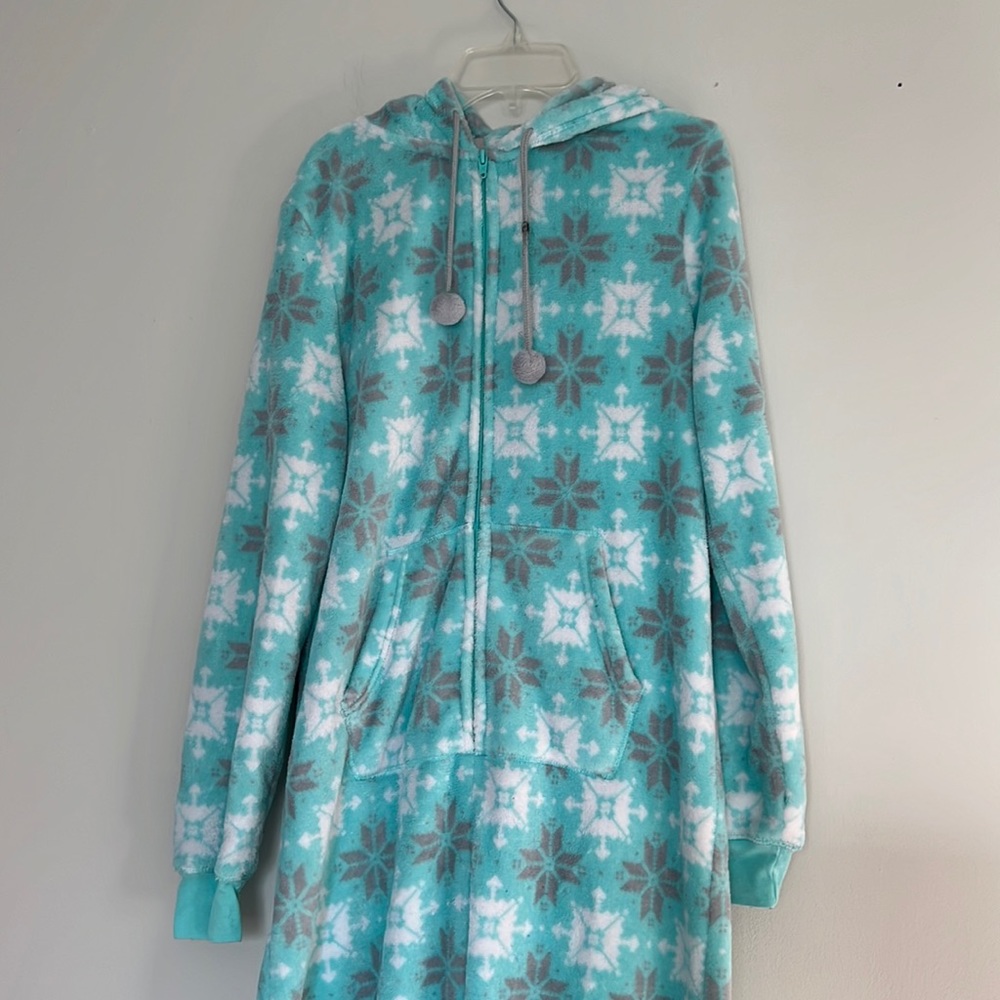 Onesie Blue Snowflake PJ